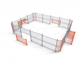 PLAY-PARK - SOCCER RING 3 (9x7m)