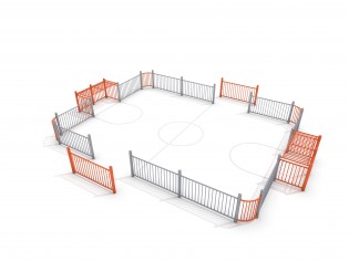 SOCCER RING 4 (9x7m)