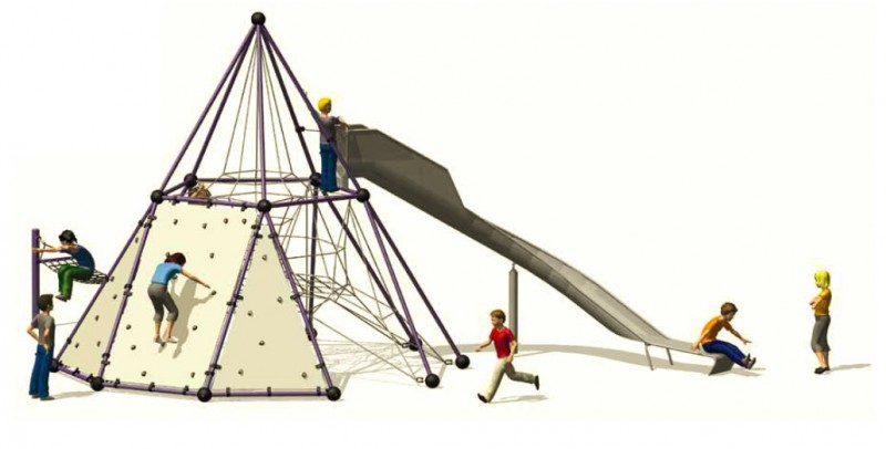 Play Park - Zabawki wspinaczkowe Skyclimber 2