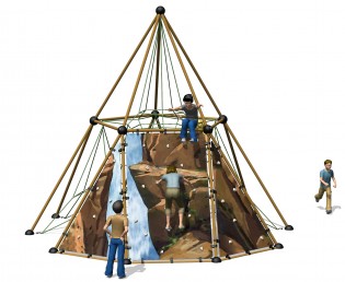 PLAY-PARK - Linarium Skyclimber THE ROCK
