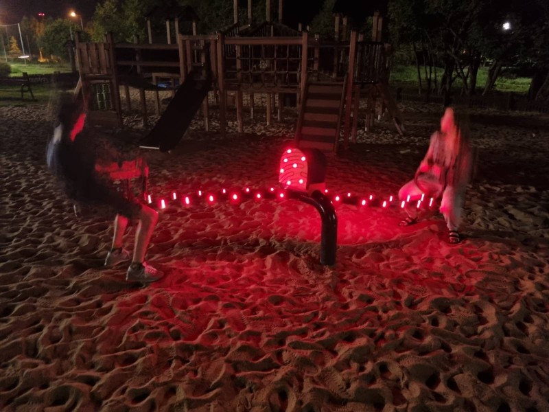 Plac zabaw Huśtawka wagowa Snake LUMO PLAY PLAY-PARK
