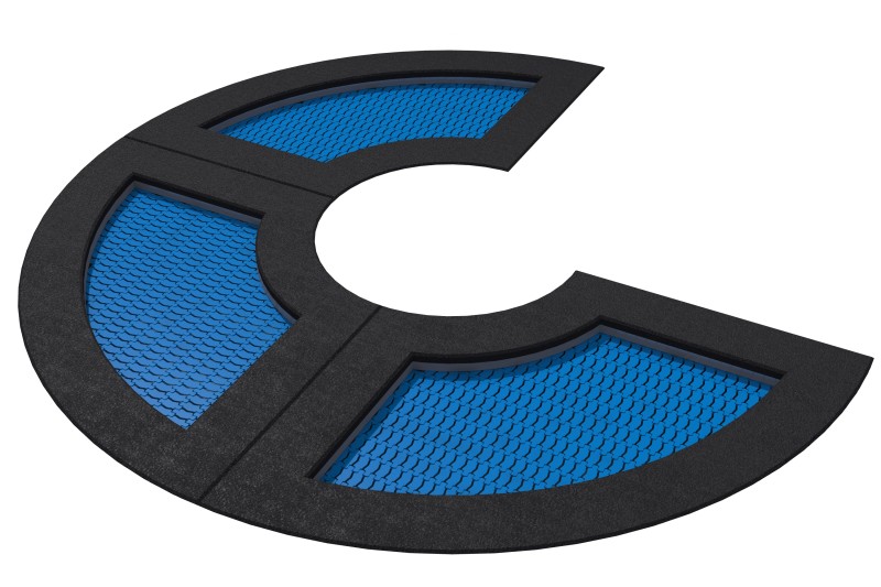 Plac zabaw Trampolina C 90 PLAY-PARK