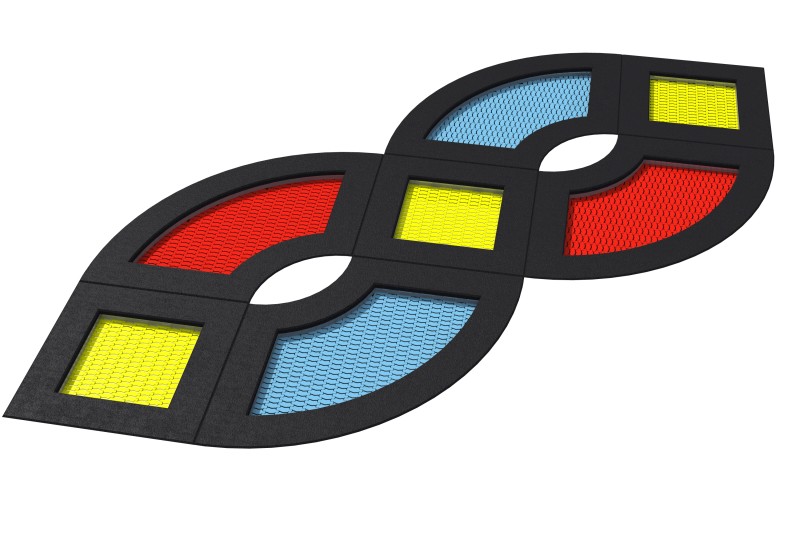 Plac zabaw Trampolina Crossover  PLAY-PARK