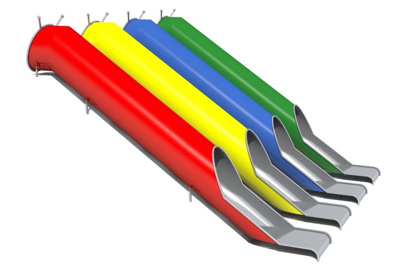 Plac zabaw Zjeżdżalnia tubowa TUBO H2400 PLAY-PARK