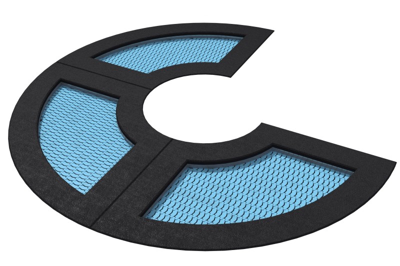 Plac zabaw Trampolina C 90 PLAY-PARK