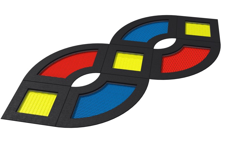 Plac zabaw Trampolina Crossover  PLAY-PARK