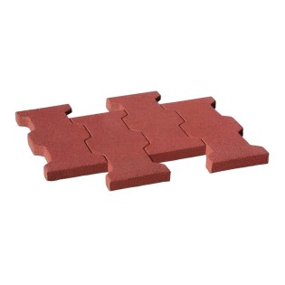 PLAY-PARK - FLEXI-STEP elastyczna płytka imitująca 8 kostek podwójne T 565x500x23mm