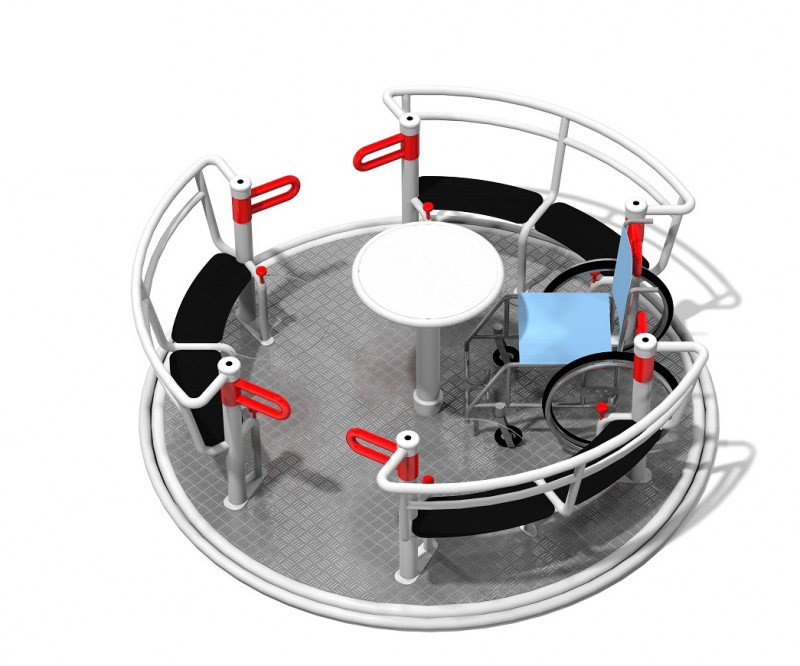 Plac zabaw Karuzela integracyjna Yugo 3 PLAY-PARK