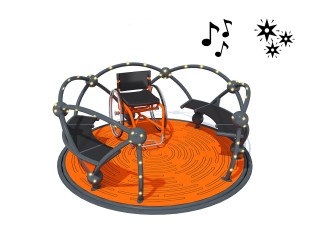 Karuzela integracyjna Atomic LUMO PLAY