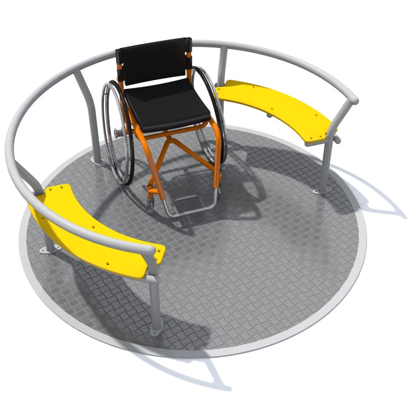 Plac zabaw Karuzela integracyjna Autan 1 PLAY-PARK