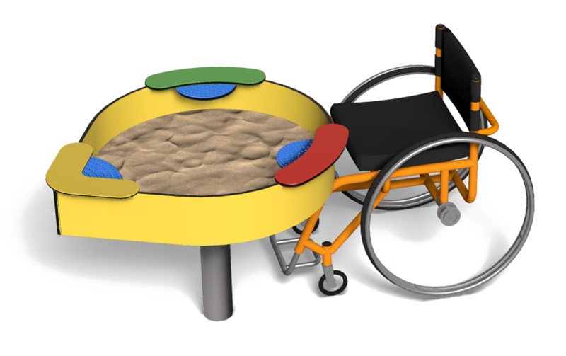Plac zabaw Piaskownica integracyjna Somero 3 PLAY-PARK