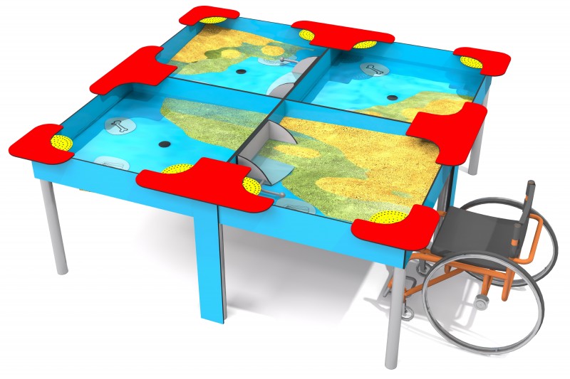 Plac zabaw Piaskownica integracyjna Koto 4A PLAY-PARK