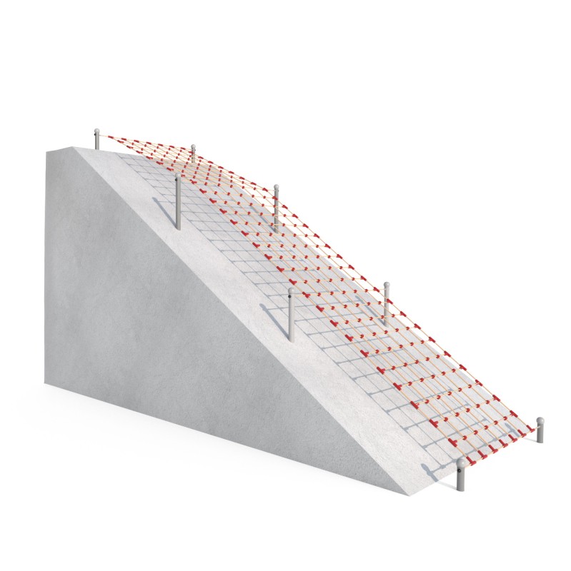 Plac zabaw Podejście skarpowe RETO H4500 PLAY-PARK