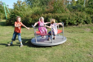 Plac zabaw Karuzela Ławka PLAY-PARK