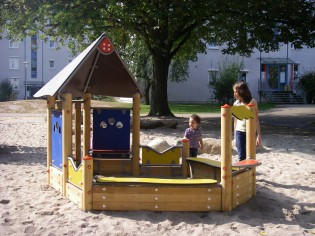 Plac zabaw Zestaw Piaskownica 1 PLAY-PARK