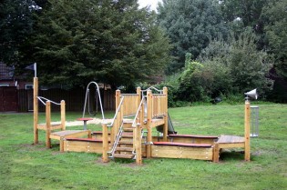 Plac zabaw Zestaw Piaskownica 4 PLAY-PARK