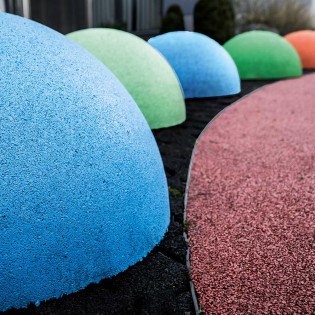 Plac zabaw FLEXI-STEP Elastyczna połówka kuli Ø 300 mm  PLAY-PARK