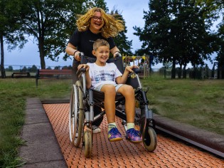 Plac zabaw Trampolina Orta-I 150 x 200  PLAY-PARK