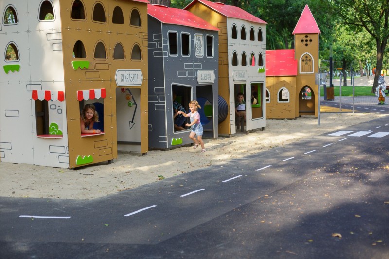 Plac zabaw Zestaw Domy PLAY-PARK