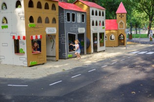 Plac zabaw Zestaw Domy PLAY-PARK