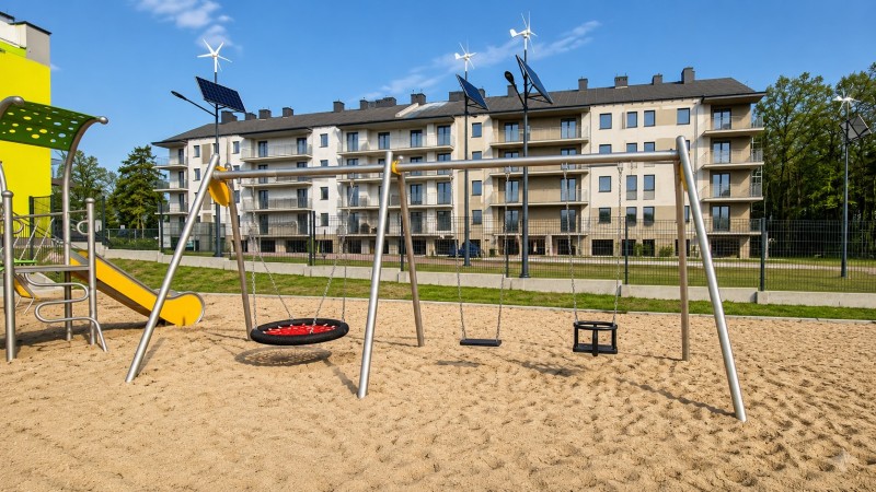 Plac zabaw Huśtawka wahadłowa Kombino 3 PLAY-PARK