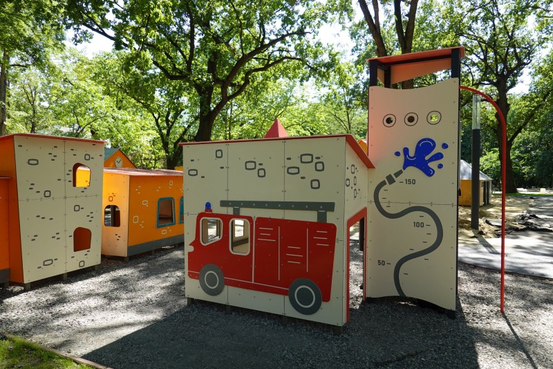 Plac zabaw Zestaw Remiza strażacka PLAY-PARK