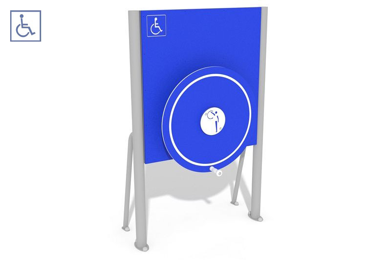 Plac zabaw Tablica z kołem - wersja dla osób na wózkach PLAY-PARK
