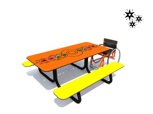 PLAY-PARK - Stolik Festo mini LUMO 