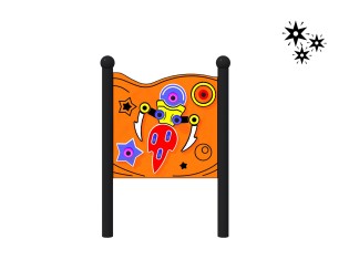 PLAY-PARK - Tablica Rakieta 2 LUMO