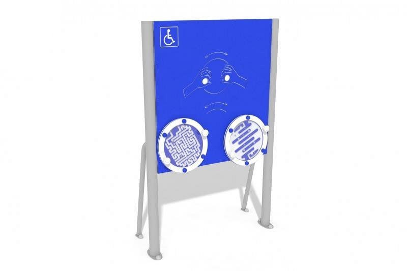 Plac zabaw Tablica z labiryntami - wersja dla osób na wózkach PLAY-PARK