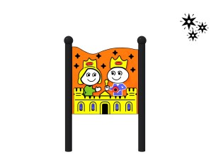 PLAY-PARK - Tablica Zamek LUMO