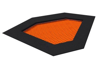 PLAY-PARK - Trampolina Diament