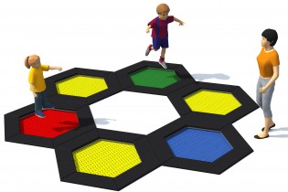 PLAY-PARK - Trampolina Hexo 6A