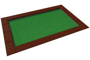 PLAY-PARK - Trampolina Orta 200 x 300