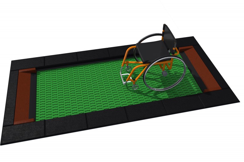 Plac zabaw Trampolina Orta-I 150 x 250  PLAY-PARK