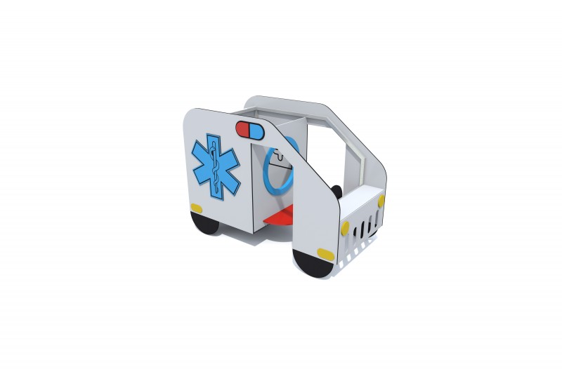 Domek dla dzieci do ogrodu Zestaw Ambulans 1 (H)
