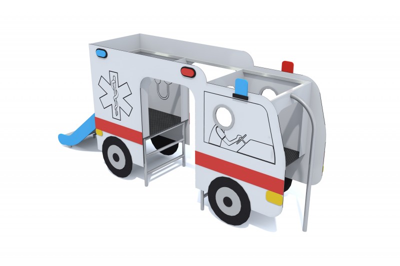 Domek dla dzieci do ogrodu Zestaw Ambulans 2 (H)