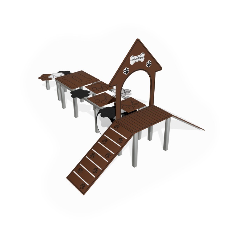 Plac zabaw Dog Agility 1 Psiasteczko PLAY-PARK