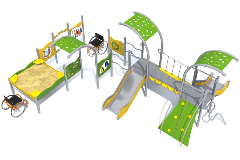 Plac zabaw Zestaw integracyjny Dometo-I 2-2 PLAY-PARK