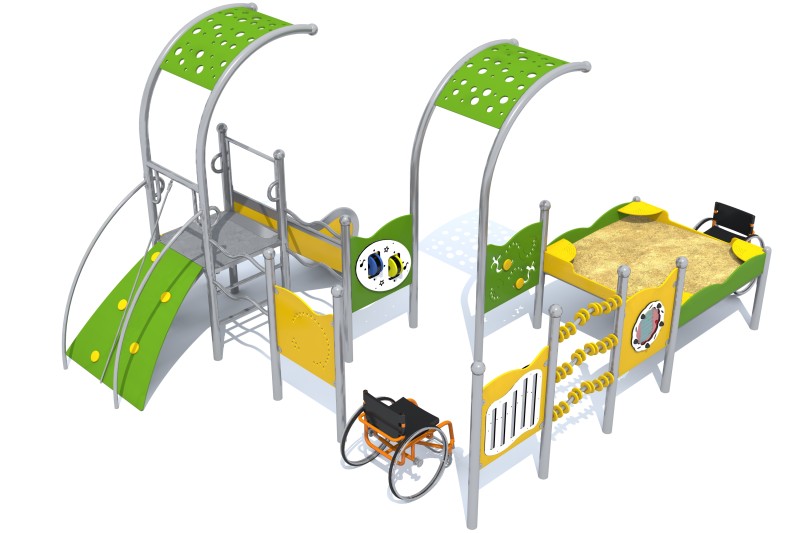 Plac zabaw Zestaw integracyjny Dometo-I 1-2 PLAY-PARK