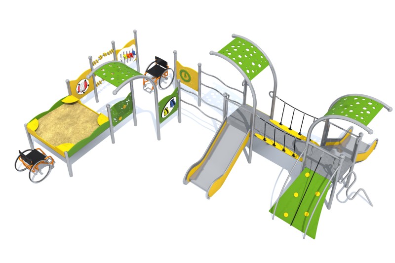 Plac zabaw Zestaw integracyjny Dometo-I 2-2 PLAY-PARK