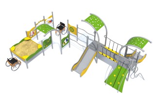 PLAY-PARK - Zestaw integracyjny Dometo-I 2-2