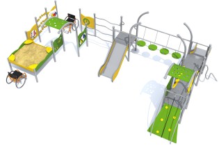 PLAY-PARK - Zestaw integracyjny Dometo-I 3-1