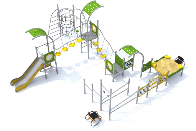 Plac zabaw Zestaw  integracyjny Domo-I 2-4 PLAY-PARK