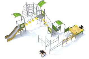 PLAY-PARK - Zestaw  integracyjny Domo-I 2-4