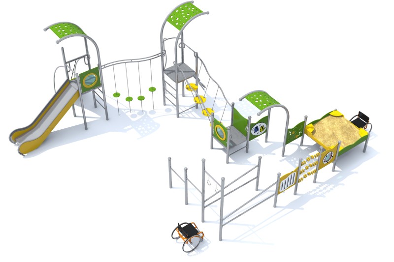 Plac zabaw Zestaw  integracyjny Domo-I 2-2 PLAY-PARK