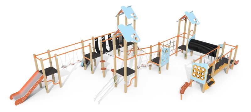 Plac zabaw Zestaw Ludo Ocean 8-1 PLAY-PARK