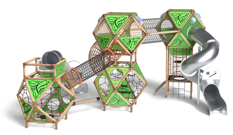 Plac zabaw Zestaw Sfero Forest  4-1 PLAY-PARK