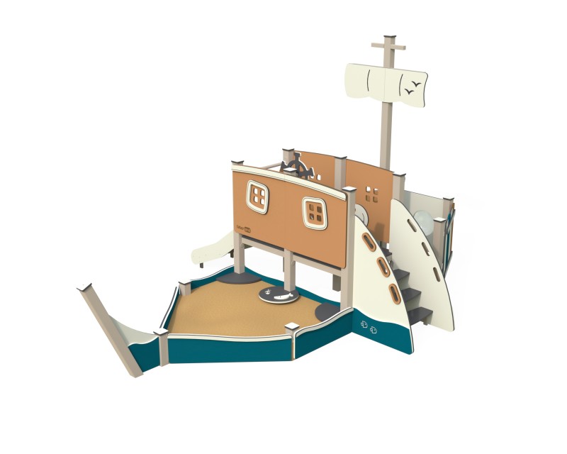 Plac zabaw Zestaw Statek Kormoran PLAY-PARK