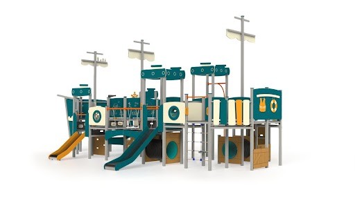 Plac zabaw Zestaw Statek Oceania PLAY-PARK